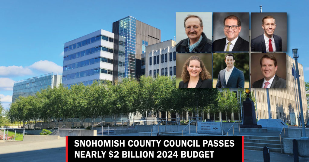 Snohomish County council passes nearly  billion 2024 budget