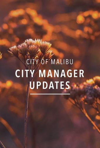 News Flash • City Manager Updates November 9, 2023